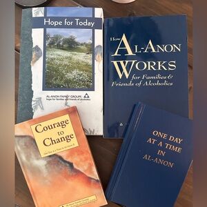 Al-Anon Book Set for Support and Guidance